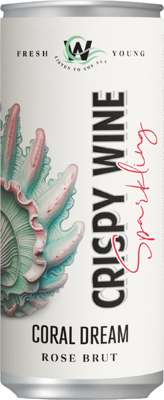Crispy Wine Sparkling Coral Dream