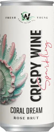 Crispy Wine Sparkling Coral Dream